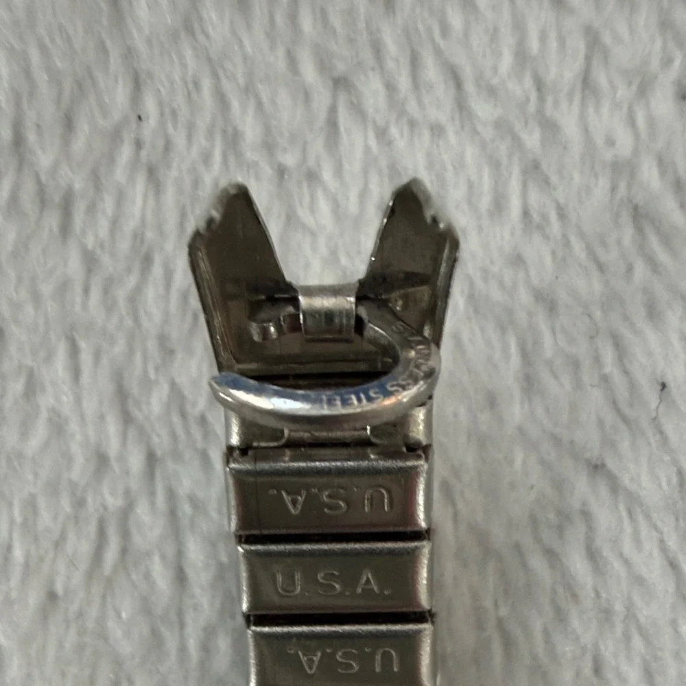 Timex Silver Watch with Cream Dial